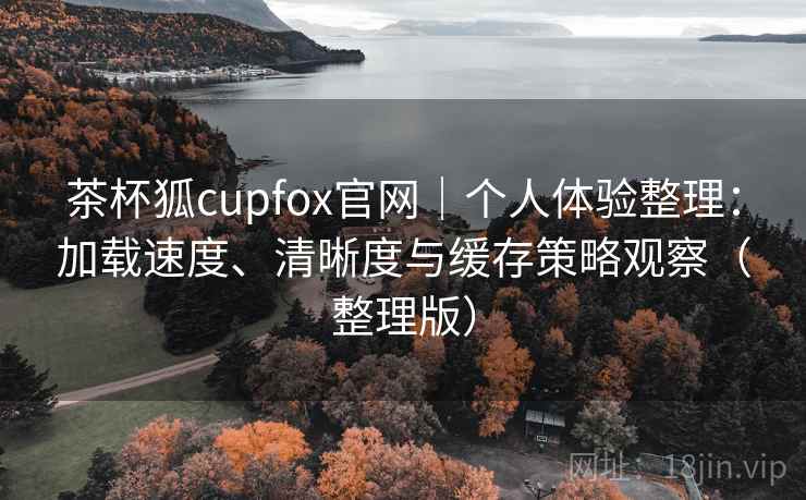茶杯狐cupfox官网｜个人体验整理：加载速度、清晰度与缓存策略观察（整理版）