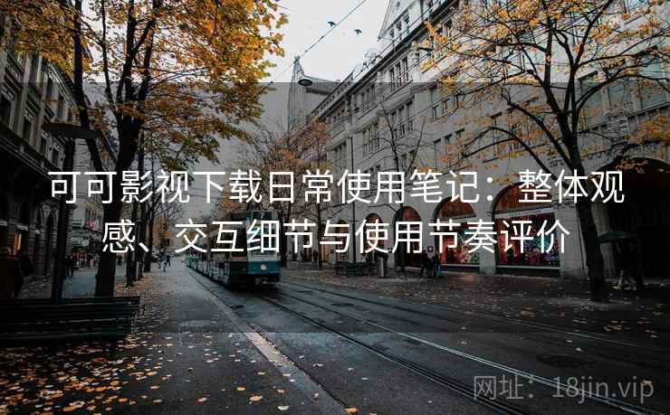 可可影视下载日常使用笔记：整体观感、交互细节与使用节奏评价